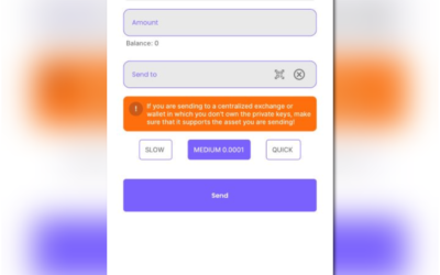 How to send Crypto from your Dopamine wallet